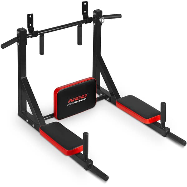 Vægmonteret pull-up bar med ryglæn NS-319