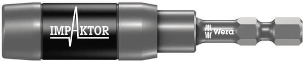 Wera Impaktor 1/4" bitholder med låsering og ringmagnet