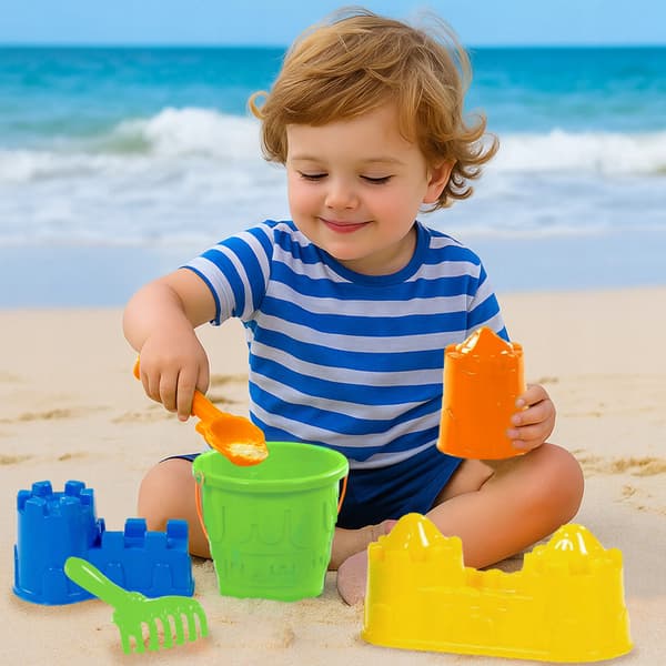 Sandhink 25cm låsskruvspade strandsats 6 st