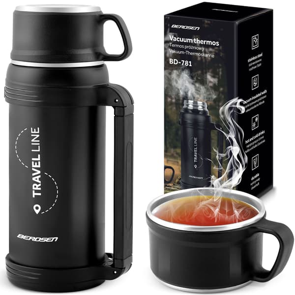 Vakuumtermokande 1500 ml BD-781 sort
