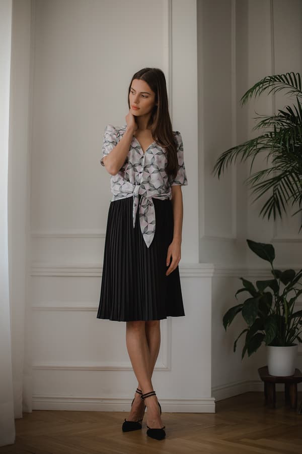 Bluse L081 Mønster 113 S