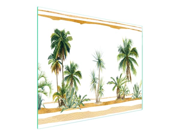 GLAS SKÆREBRÆT 52x30 PALMER