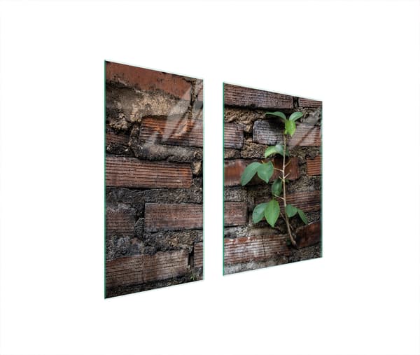 GLASBESKYTTELSESPLADE 75x52 MURSTEN