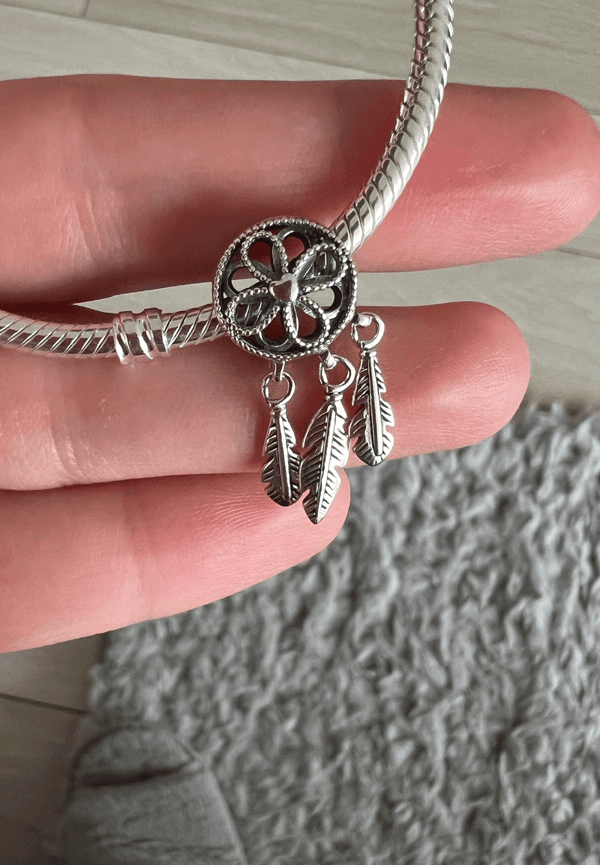 Charm para Pandora Atrapasueños Plata 925 MODA TRUSKY