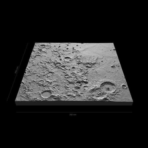 Rymdtallrik: Apollo 11 - 20x20 cm
