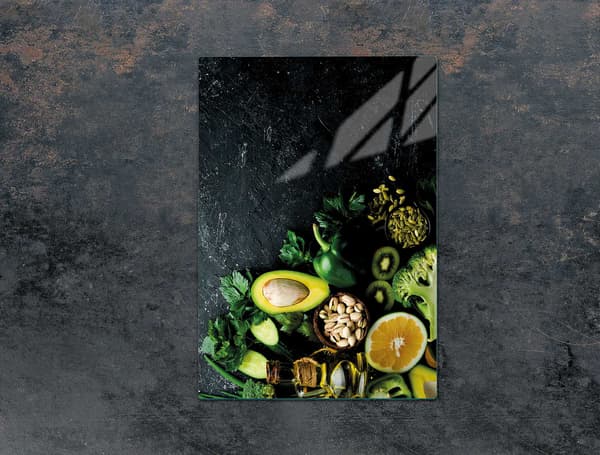 GLASSKÆREBRÆT 35x52 AVOCADO