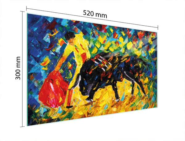 SKÄRBRÄDA I GLAS 52x30 BYK