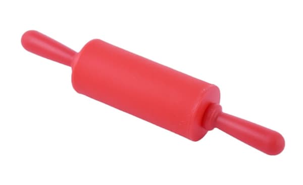 Silikone kagerulle lille RØD 22cm