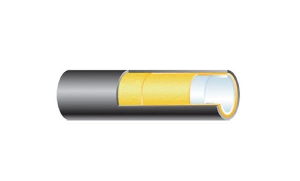 Termoplastslang R8 DN10 280 BAR 2 flätade aramidtrådar