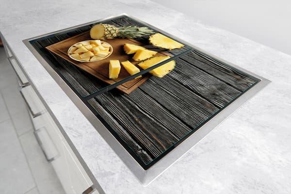 LASINEN SUOJALEVY LIEDELLE 75x52 ANANAS
