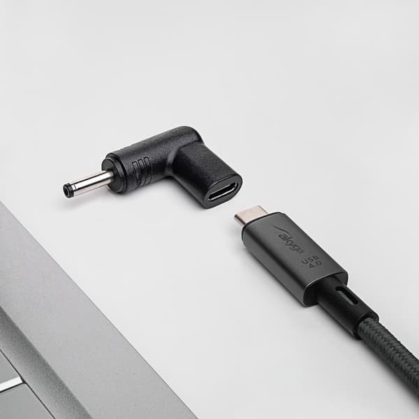 Akyga AK-ND-C05 USB-C / 3,5 x 1,35 mm bærbar computeradapter