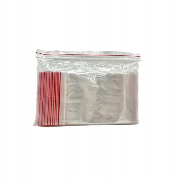 Ziplock-poser 80 x 120 mm - 1000 styk