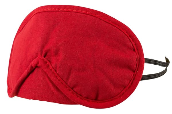 Cottelli ACCESSOIRES Silmänaamio 2 kpl musta ja punainen