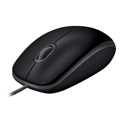 Logitech B110 Silent kablet mus, USB-A, 1000 DPI, sort