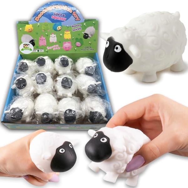 Påsk Squishy gladlynt LAMM Anti-stress Sensoriskt FÅR