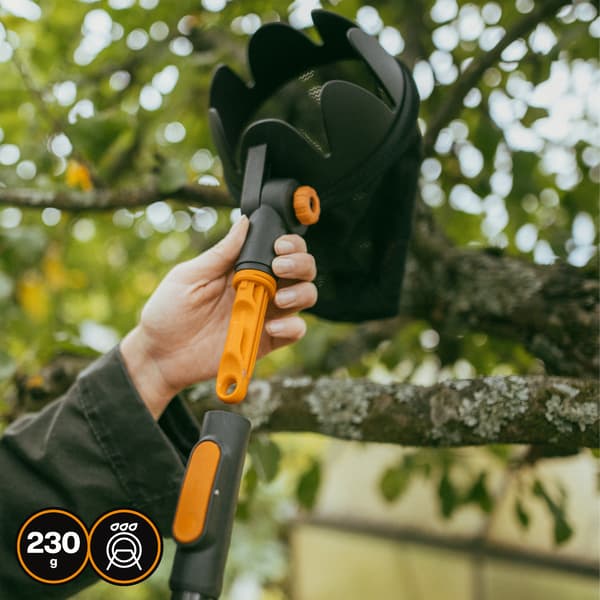 Fiskars oneclick hedelmänpoimijan pää + pitkä varsi 2,2 m-4 m
