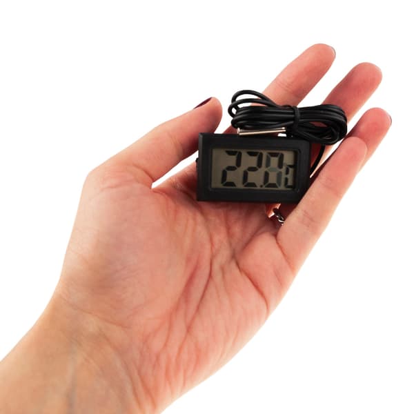 AF23 LCD ELEKTRONISK TERMOMETER MED AKVARIUMSond