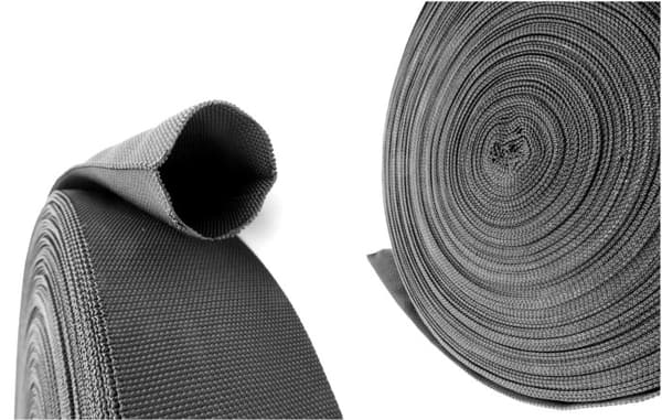 Textilslangskydd, bredd 25 mm > 14 mm invändig