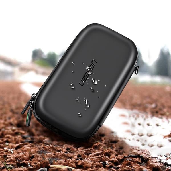 Etui til HDD-harddisk og GSM-tilbehør 16,5x9,5x4,5 cm sort