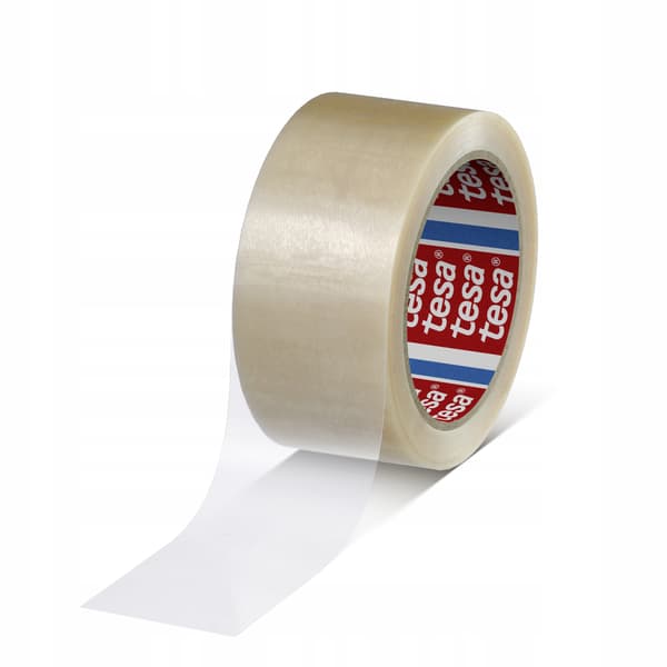 Tesa PVC-packtejp 66m 50mm transparent STRONG