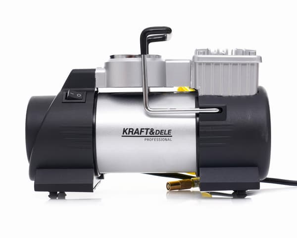 Bärbar billuftkompressor 12V 190W | Kraft&Dele
