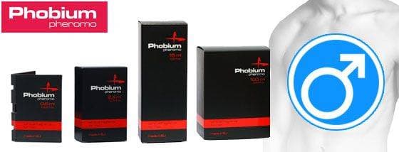 PHOBIUM Pheromo för män feromonparfym 2,2 ml