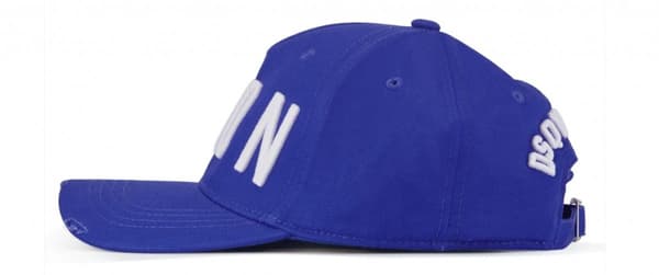 DSQUARED2 ICON italiensk basebollkeps BLÅ