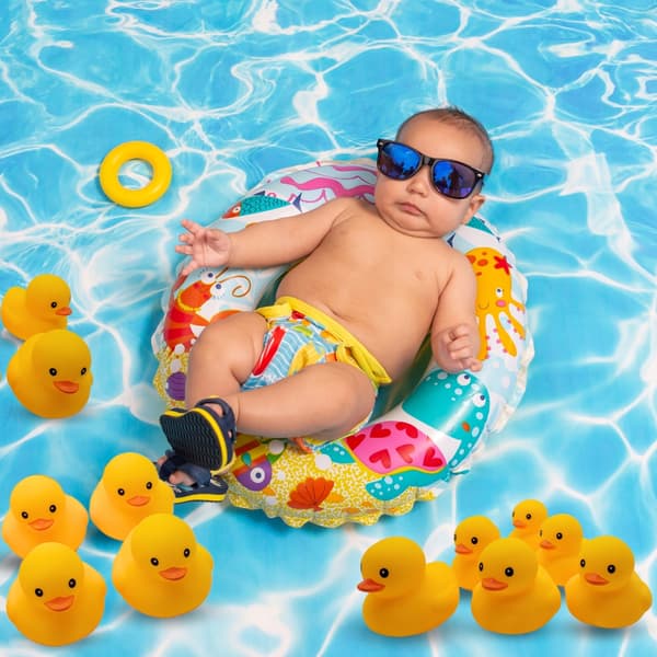MEGADIDI sæt med 6 badeænder GUMMIÆNDER sæt med seks ÆNDER