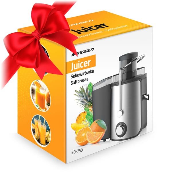 600W BD-750 Berdsen juicer sort