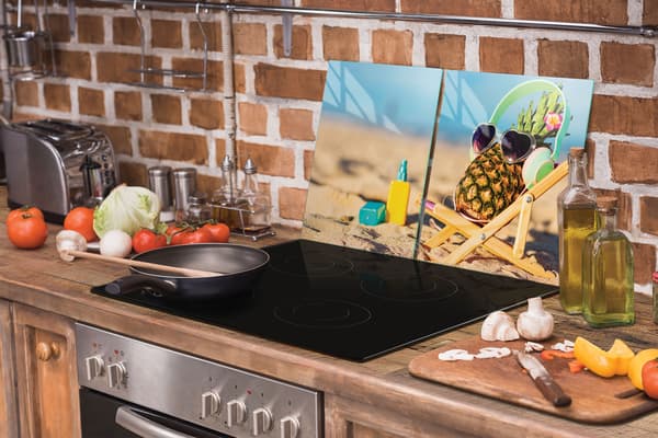 LASINEN SUOJALEVY LIEDELLE 90x52 ANANAS