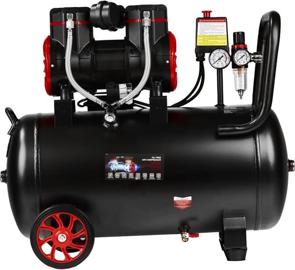 Oljefri kompressor 50L 1500W | Kraft&Dele