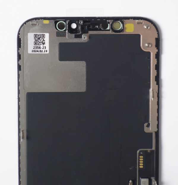 Original LCD-display + touch för Apple iPhone 12/12 Pro Ersatt glas