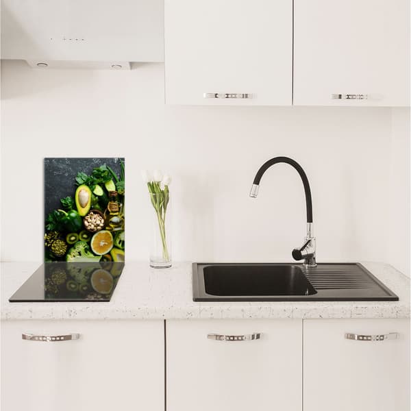 GLAS SKÆREBRÆT 40x52 Avocado