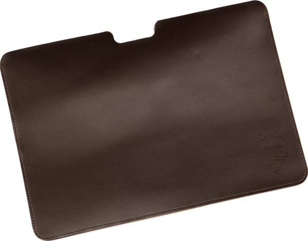 Mørkebrun håndlavet MacBook 13" Hydro-etui
