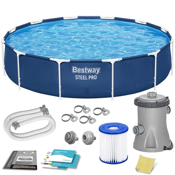 Rammehavepool 366 x 76 cm 7-i-1 Bestway 56681