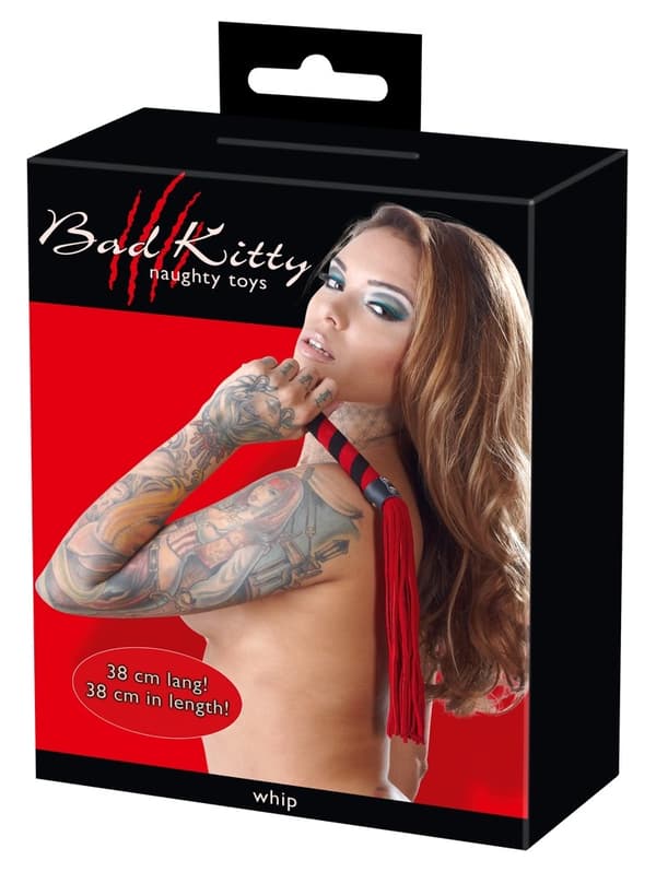 Bad Kitty Rød Pisk til Bondage