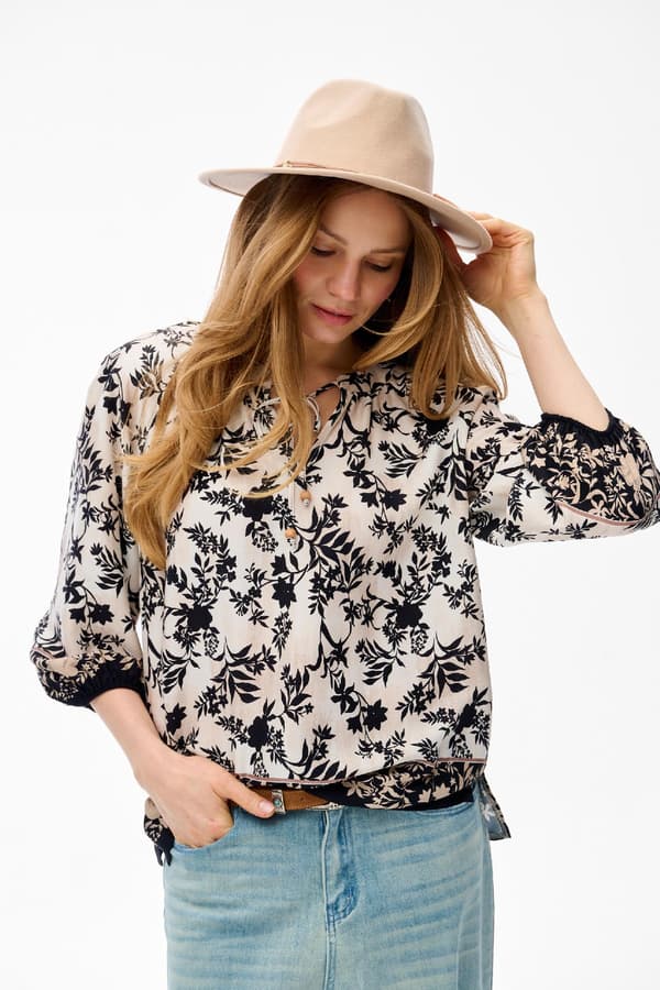Nori Sort Damebluse 36/38