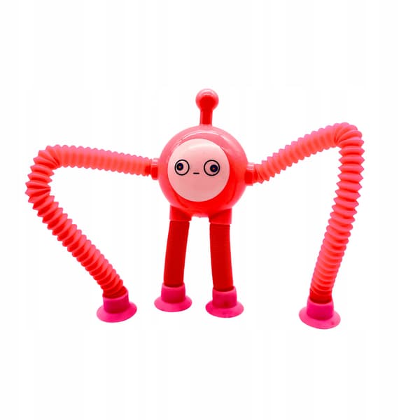 MEGADIDI SENSORY ROBOT poprør strækbart RØR SUGEKOPP