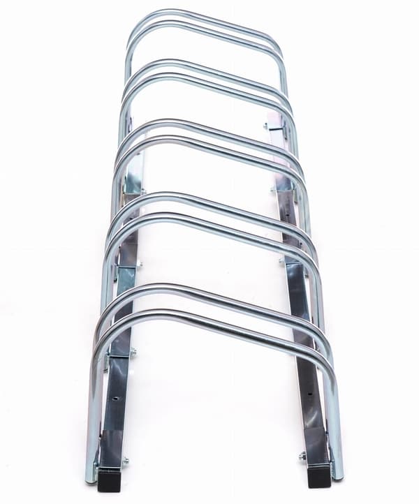 Galvaniseret cykelstativ med 5 positioner | Kraft&Dele
