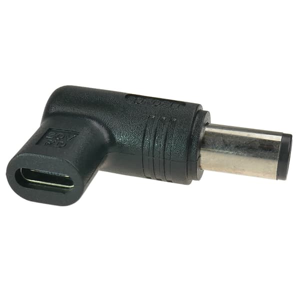 USB-C-adapter til strømforsyning af bærbar computer med 7,4x5,0 mm jackstik