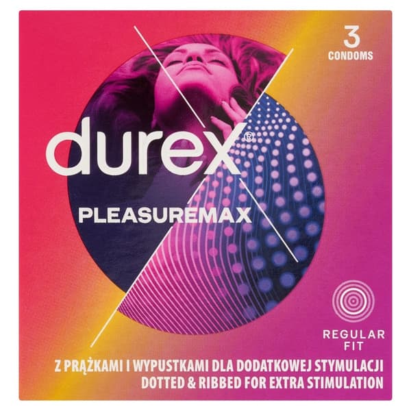 DUREX KONSERVERINGSMIDDEL 3 st. PLEAUSERMAX