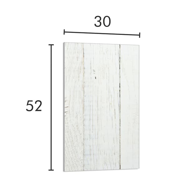 SKÄRBRÄDA I GLAS 30x52 TRÄ