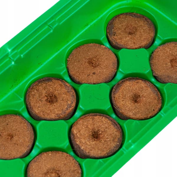 Gardenline mini drivhus til grogning og 10 tørvskiver