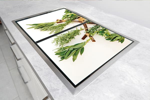 GLASTALLERK OCH SKÄRBRÄDA 100x52 ÖRTER