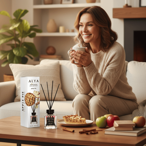Alya Äppelpaj Doftpinnar 100ml