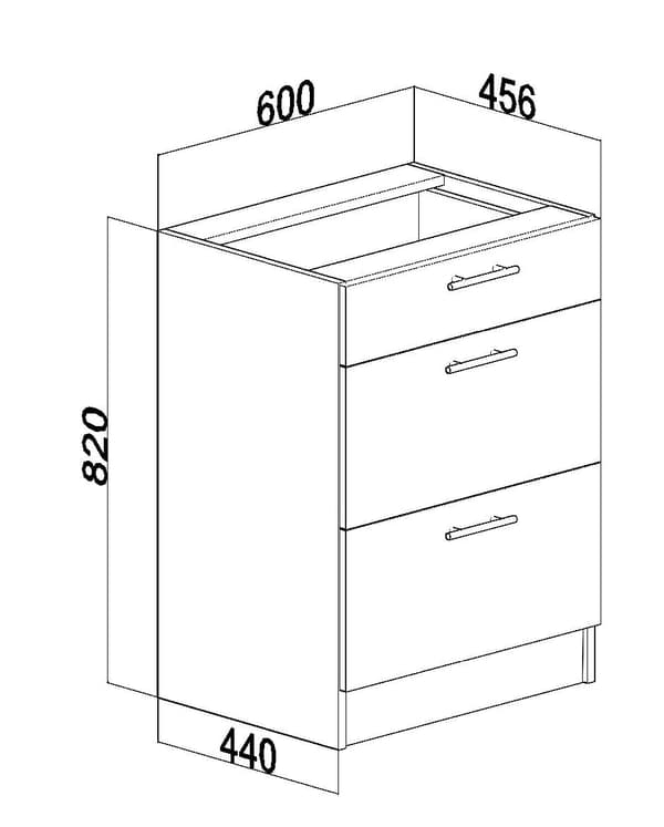 d60 3 kpl kiiltävän valkoinen