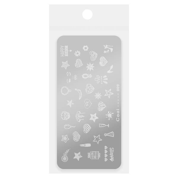 COOI mønster stempelplade nr. 009