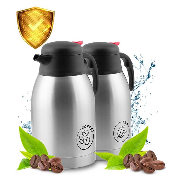 Termokandesæt med 2 stk. til kaffe og te 2 l Berdsen BD-780