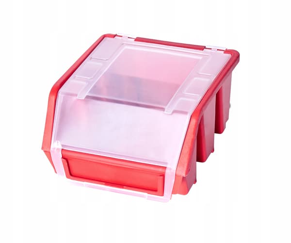 Ergobox 1 Plus förvaringslåda röd