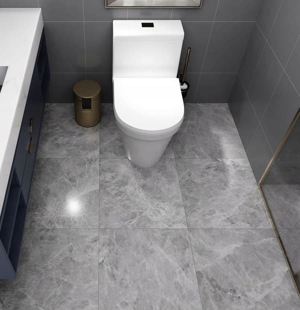 SELVKLÆBENDE MARMOR PVC LAMINATPANEL BLANK 80x40 cm panel13